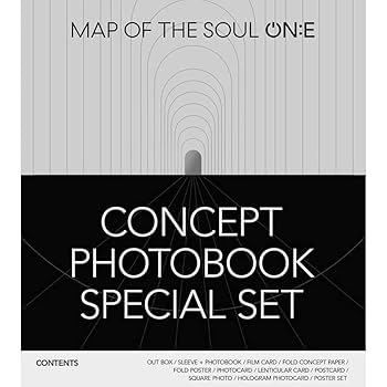 BTS MAP OF THE SOUL ONE フォトブック BTS - BTS MAP OF THE SOUL ON:E CONCEPT PHOTO BOOK SPECIAL