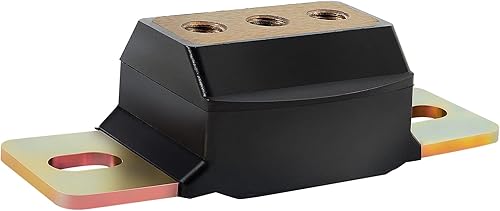 Miniatura 5 de 3.1158G - Soporte de transmisión universal corto para vehículos GM, goma negra y acero, marco de acero, apto para Buick Chevrolet GMC Jeep Wrangler