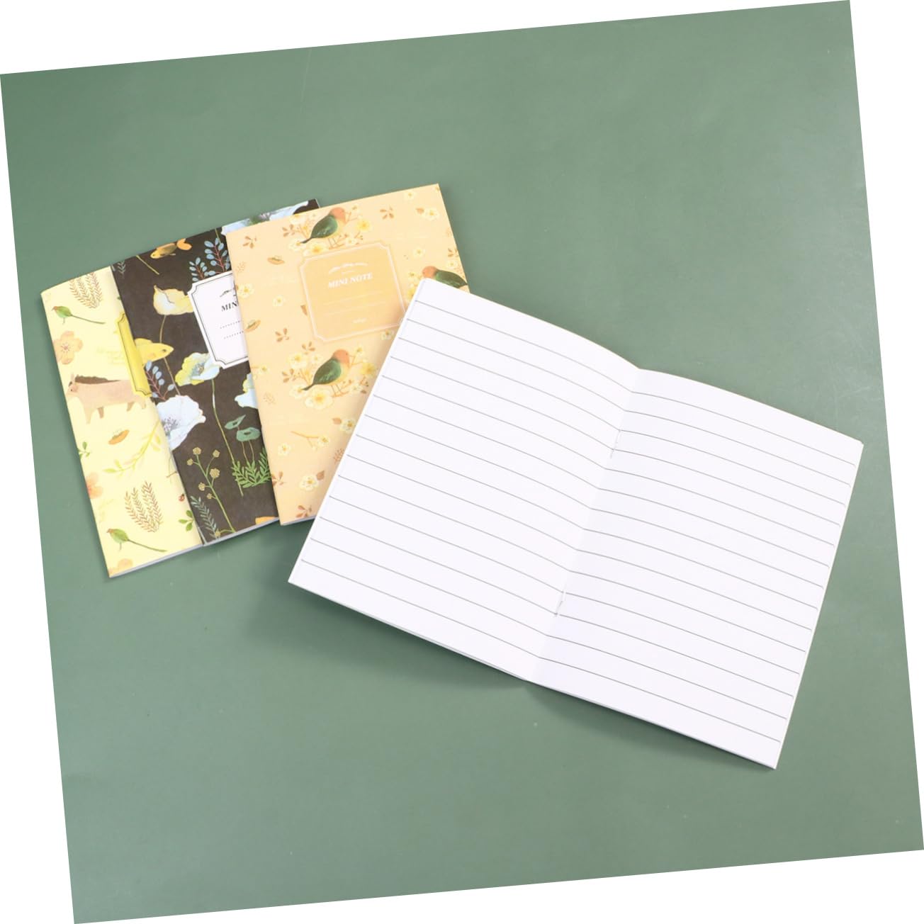 VILLCASE 2 Ensembles Petit Carnet Mini Cahiers Journal Mini-livres Carnet De Notes Livre Planificateur Quotidien De Pratique D'exercice 50 Pièces * 2
