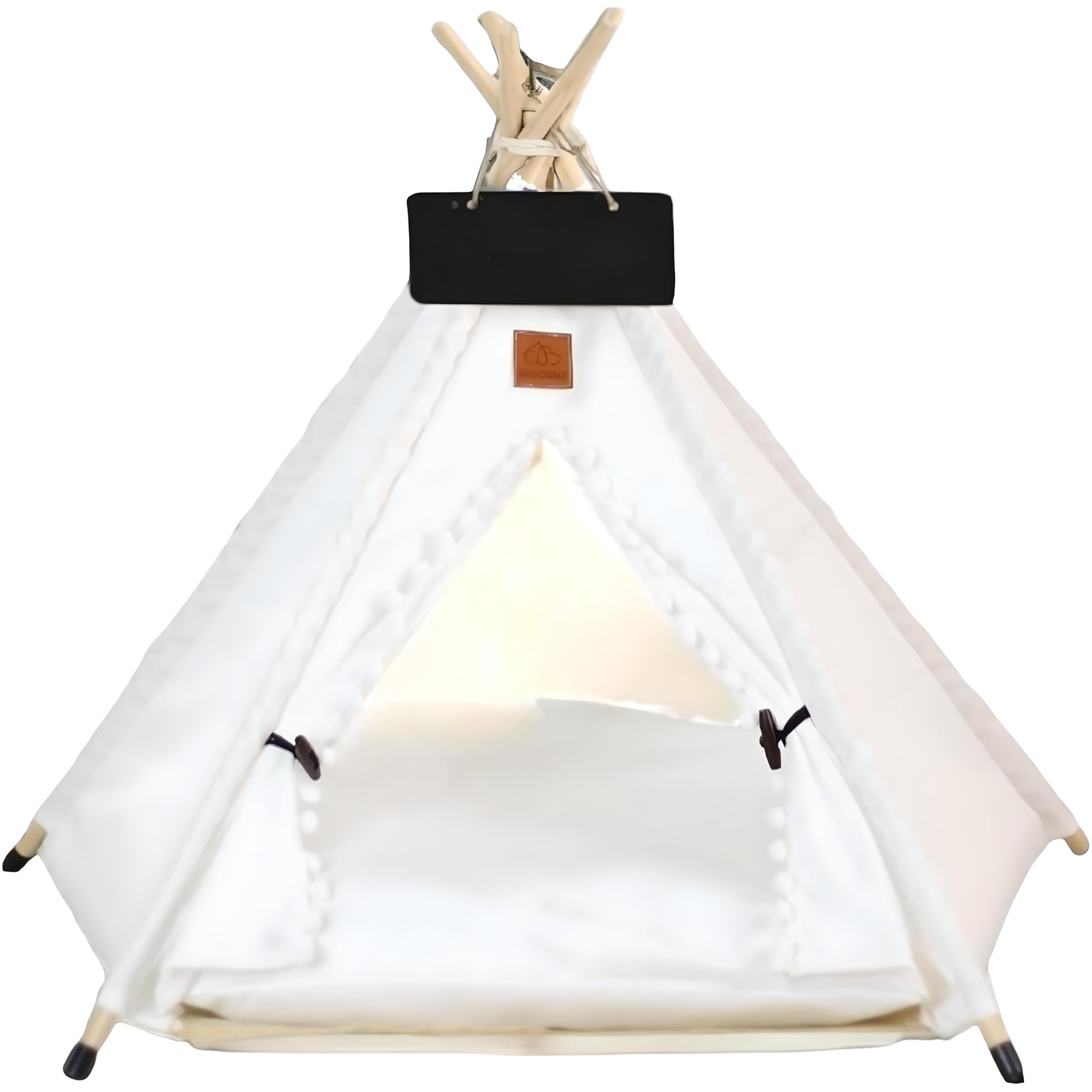 Tienda Campaña Mascota,Cabaña Conejos Uso en Exteriores. Tienda de Campaña Plegable para Mascotas Pequeños Animales Caseta para Perros Exterior, Caseta de Perro Resistente, Casa Refugio,50x50x60cm