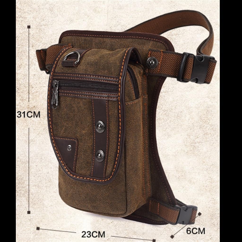 European and canvas outdoor crossbody bag