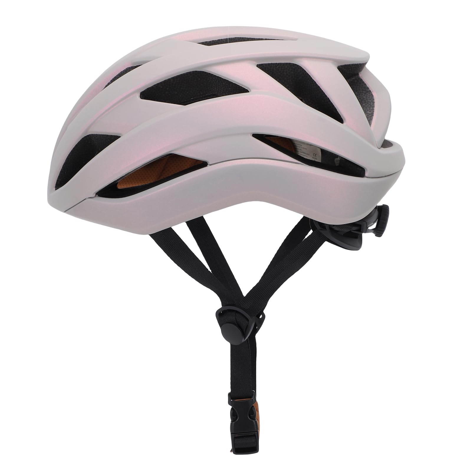 Casco de Bicicleta de Carretera, Ajuste Ligero y Ajustable (L)