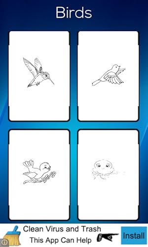 Birds Coloring Book Vol -2