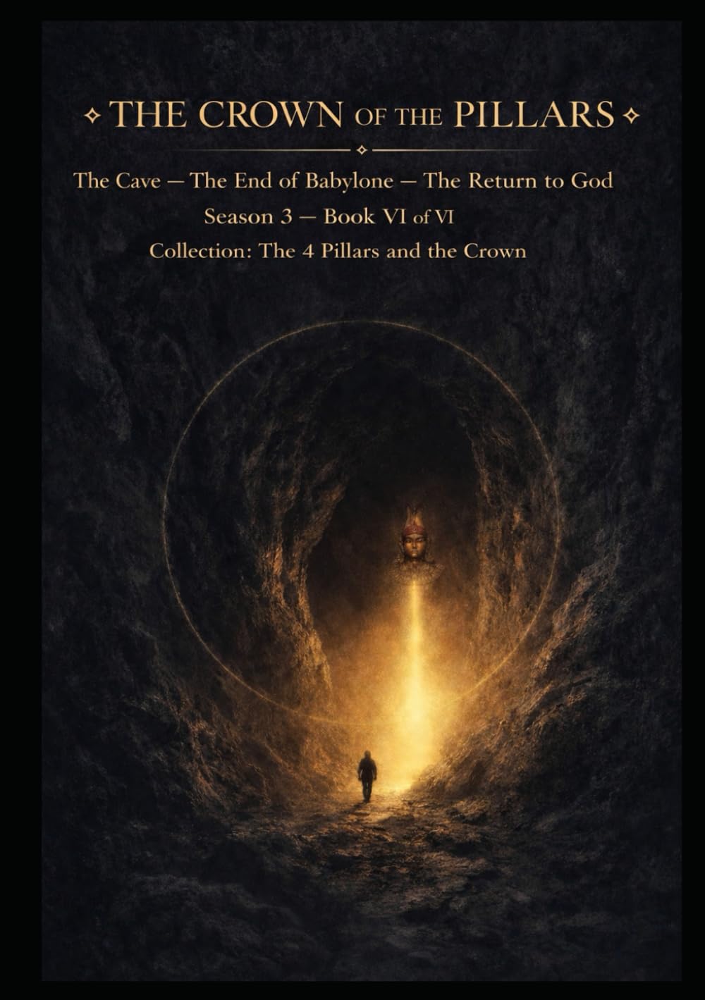 THE CROWN OF THE PILLARS: The Cave — The End of Babylone — The Return to God Season 3 — Book VI of VI Collection: The 4 Pillars and the Crown (Series ... / Synthesis. The 4 Pillars and the Crown)