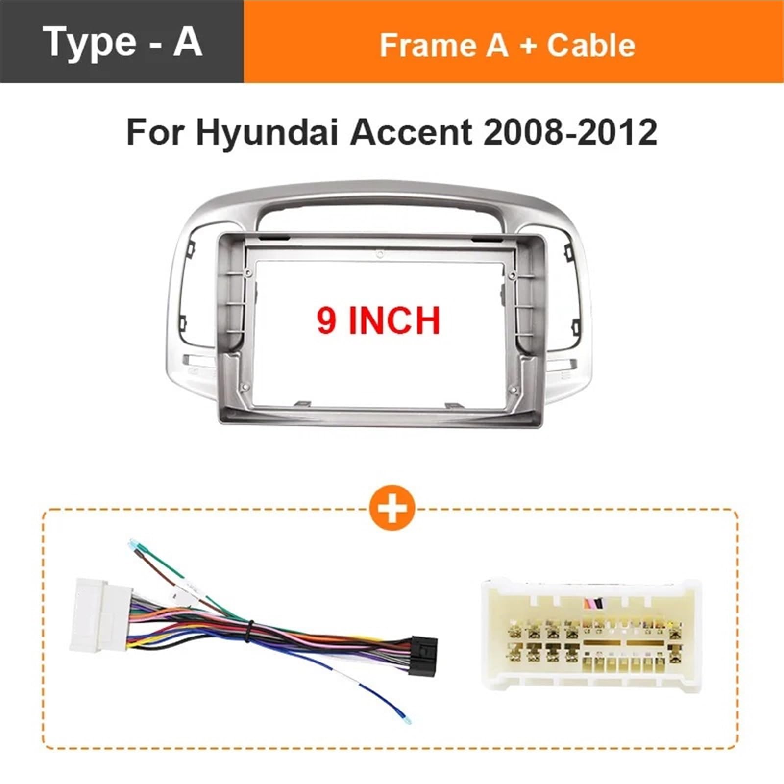 zaślepki radia Dla Hyundai Accent 2008-2011