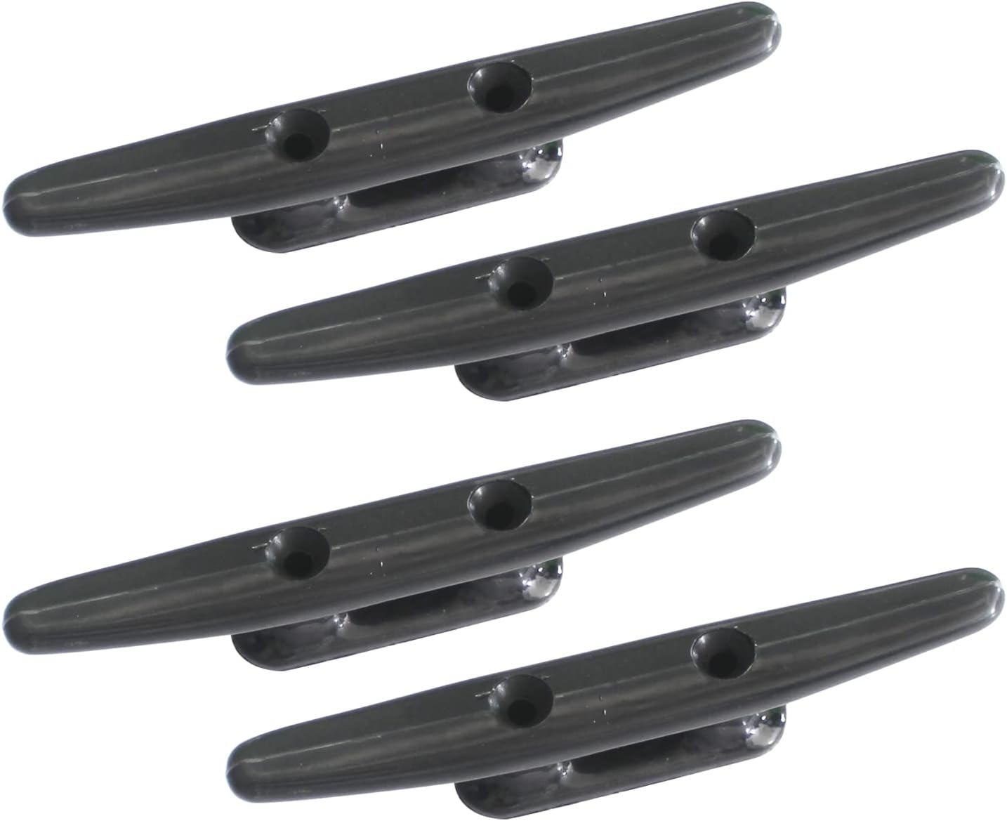 SHENGHUISS 4 Pack Boat Dock Cleats 6 Inch Nylon Boat Cleat,Black Marine