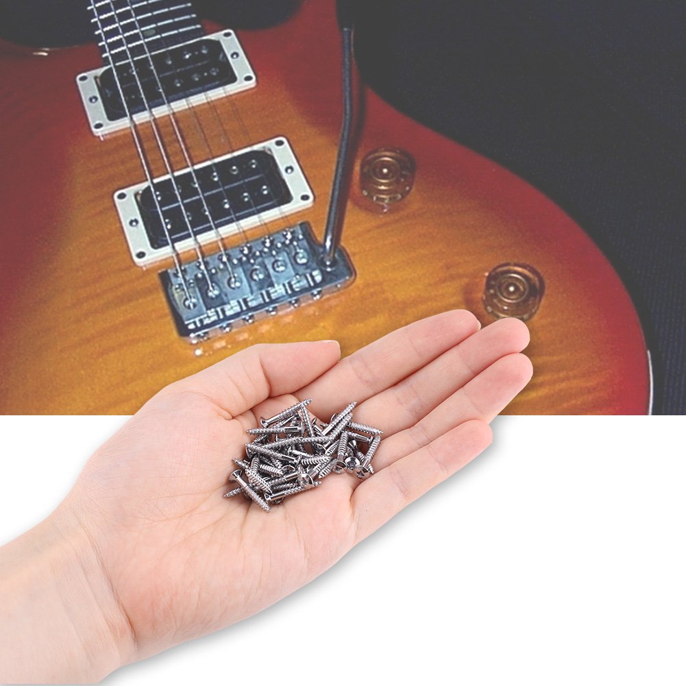 Humbucker Rahmen aus Metall, metallisch stabil, Befestigungsring für E-Gitarre Pickup Montage und Ersatz, für Gitarrenbuilder, Musiker, Reparaturbedarf