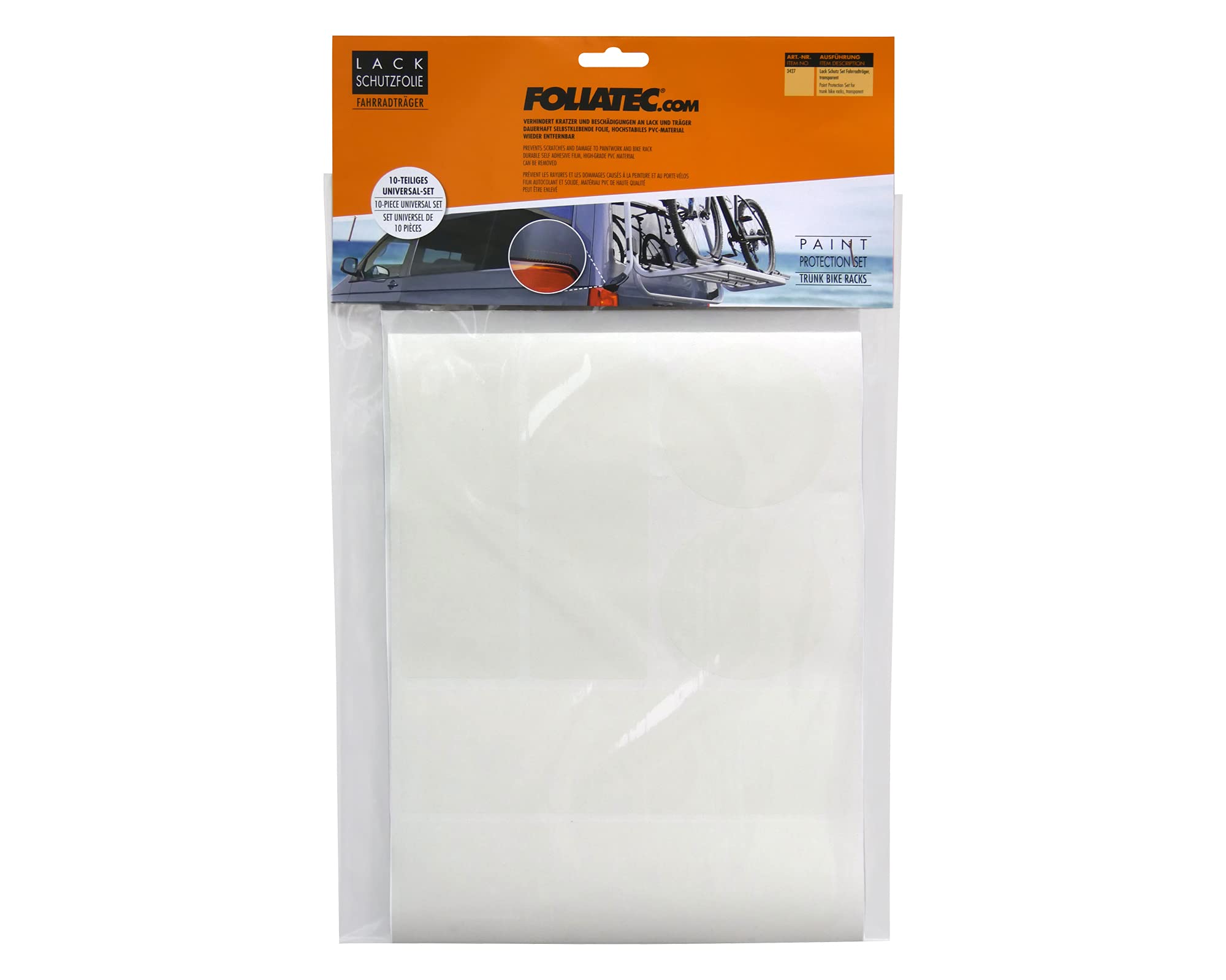 DYEDBRO Kit di protezione del telaio trasparente Protezione telaio