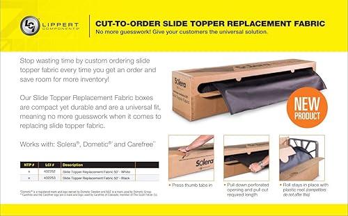 Miniatura 10 de Tela de repuesto universal de repuesto para vehículos recreativos de 5 rueda, remolques de viaje y autocaravanas