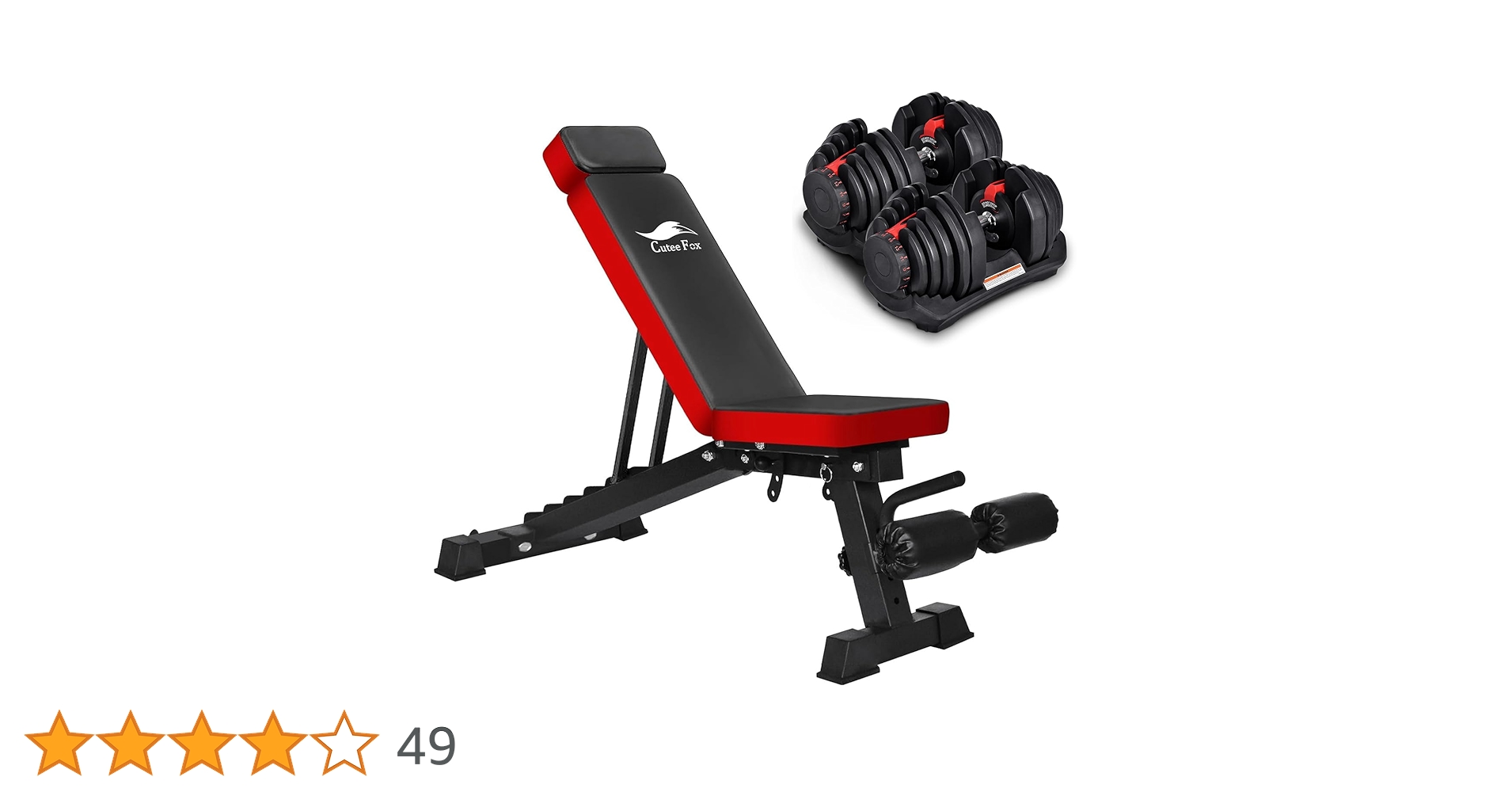 受け取り限定 ダンベル40kg×2個 トレーニングベンチセット YouTen ☆期間限定価格 10/1まで☆ ダンベル 20kg 2個セット