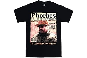 Joaquin Guzman Loera 'El Chapo' Forbes Billionaire T-Shirt