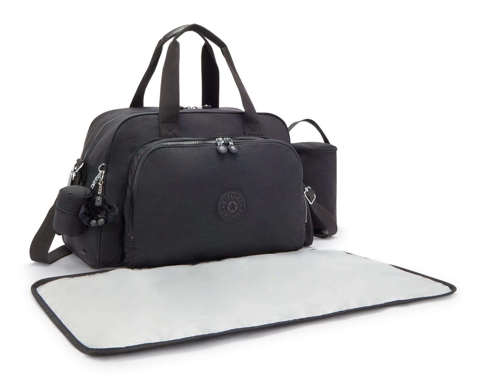 Kipling Camama Borsa per bebè grande, Black Noir (Nero)