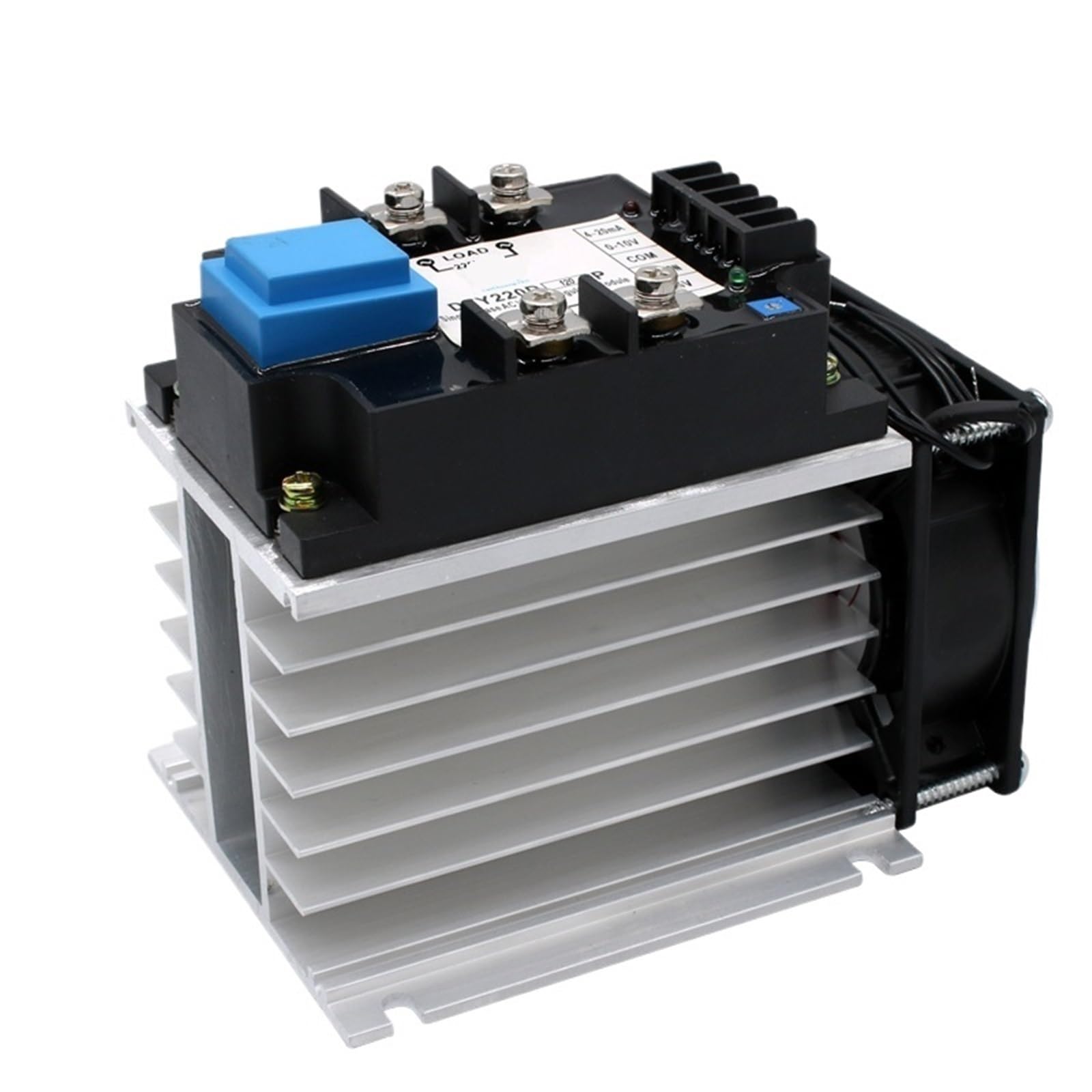 Módulo regulador de voltaje CA monofásico de aislamiento completo, 220 V, 380 V, 100 A, 120 A, con disipador de calor, 1 unidad
