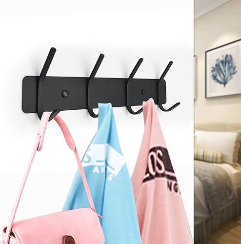 Miniatura 3 de Perchero de pared para colgar, ganchos de pared para colgar, ganchos para colgar abrigos montados en la pared, ganchos de pared para toallas, bolso,