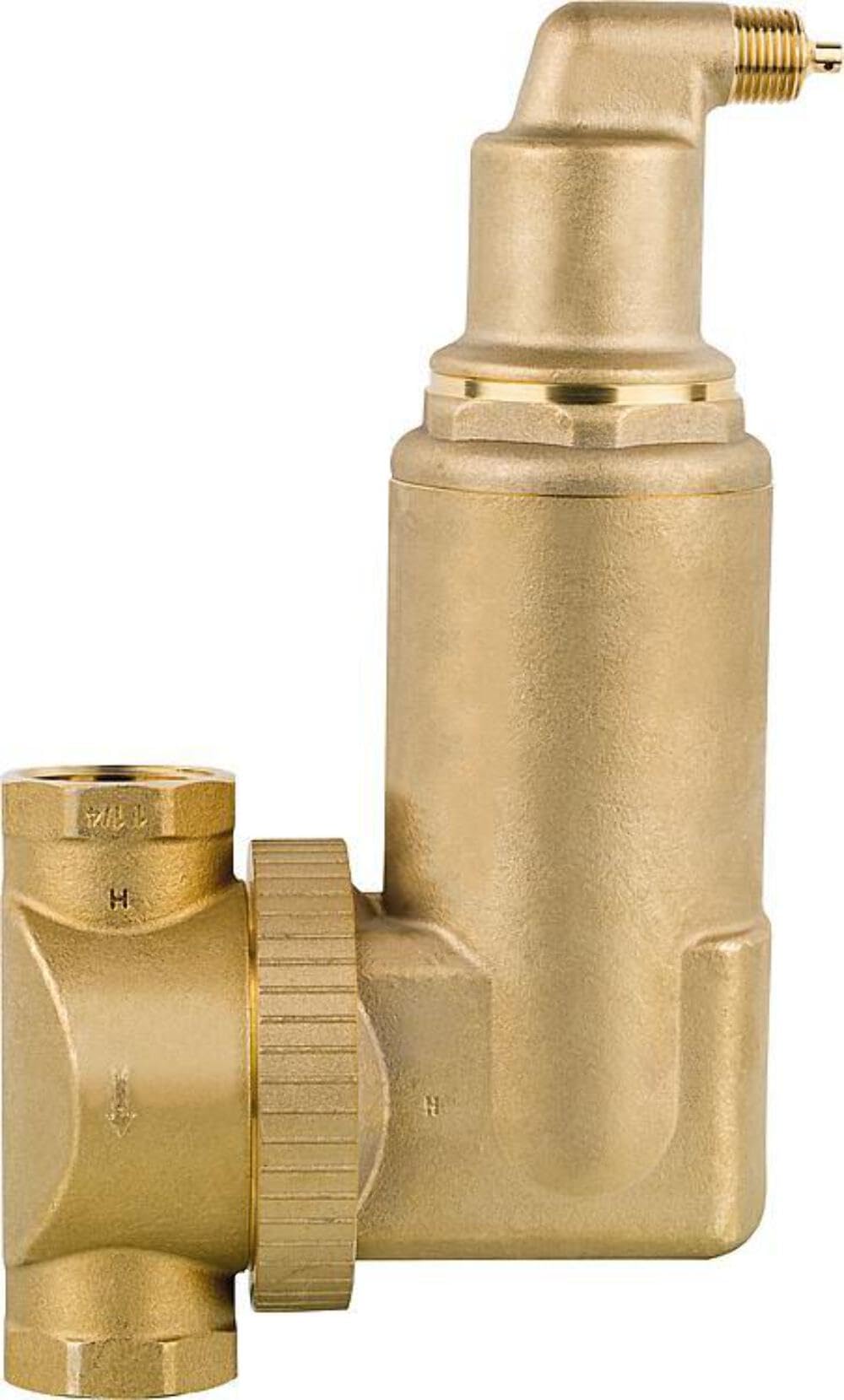 Spirovent Mirkroluftblasenabscheider vertikal und horizontal 1 1/4" IG UA125W