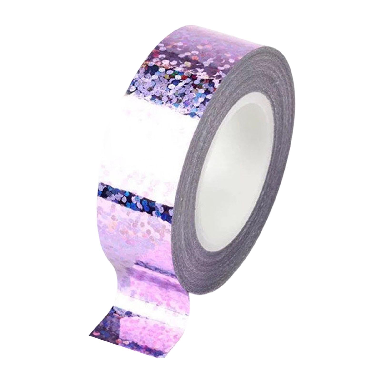 Gymnastics Hoop Tape Multiuse 1.5 cm x 5 M Easy to Apply Thick Wrapping Tape Light Purple-picture-17
