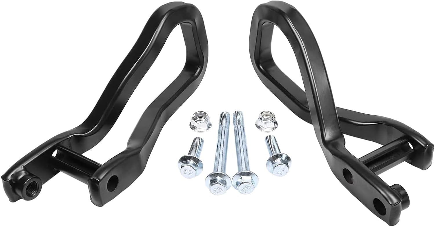 Hex Autoparts Front Recovery Tow Hooks w/Bolts 84195907 Compatible with GMC Sierra 1500 2019-2022 (Black)