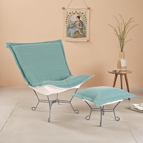 Miniatura 33 de Howard Elliott - Silla de asiento con tapa, asiento alternativo multiusos con marco de titanio, muebles de patio para campamento, hogar, interior y