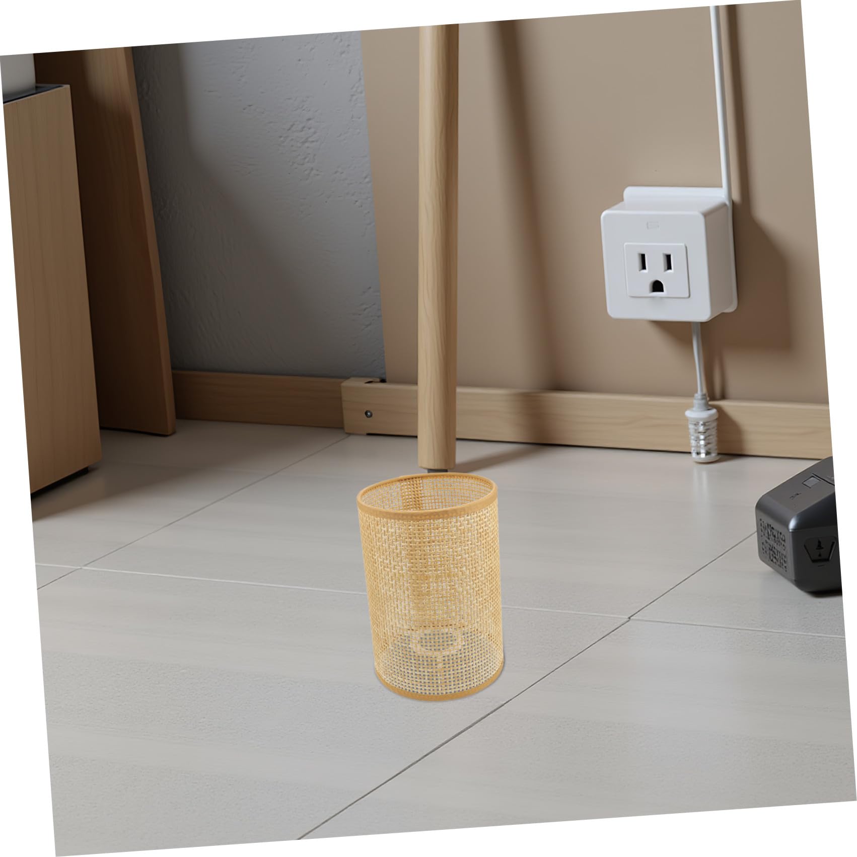BESPORTBLE 2 pezzi Lampada Paralume in Rattan Intrecciato Coprilampada per Lampadario Sospensione Leggero e Facile da Installare per Soggiorno e Camera da Letto Versatile e Resistente