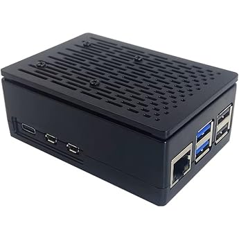 F r RPI 5 Board ABS geformtes Geh use Schutzbox optionaler offizieller K hlk rper-L fter