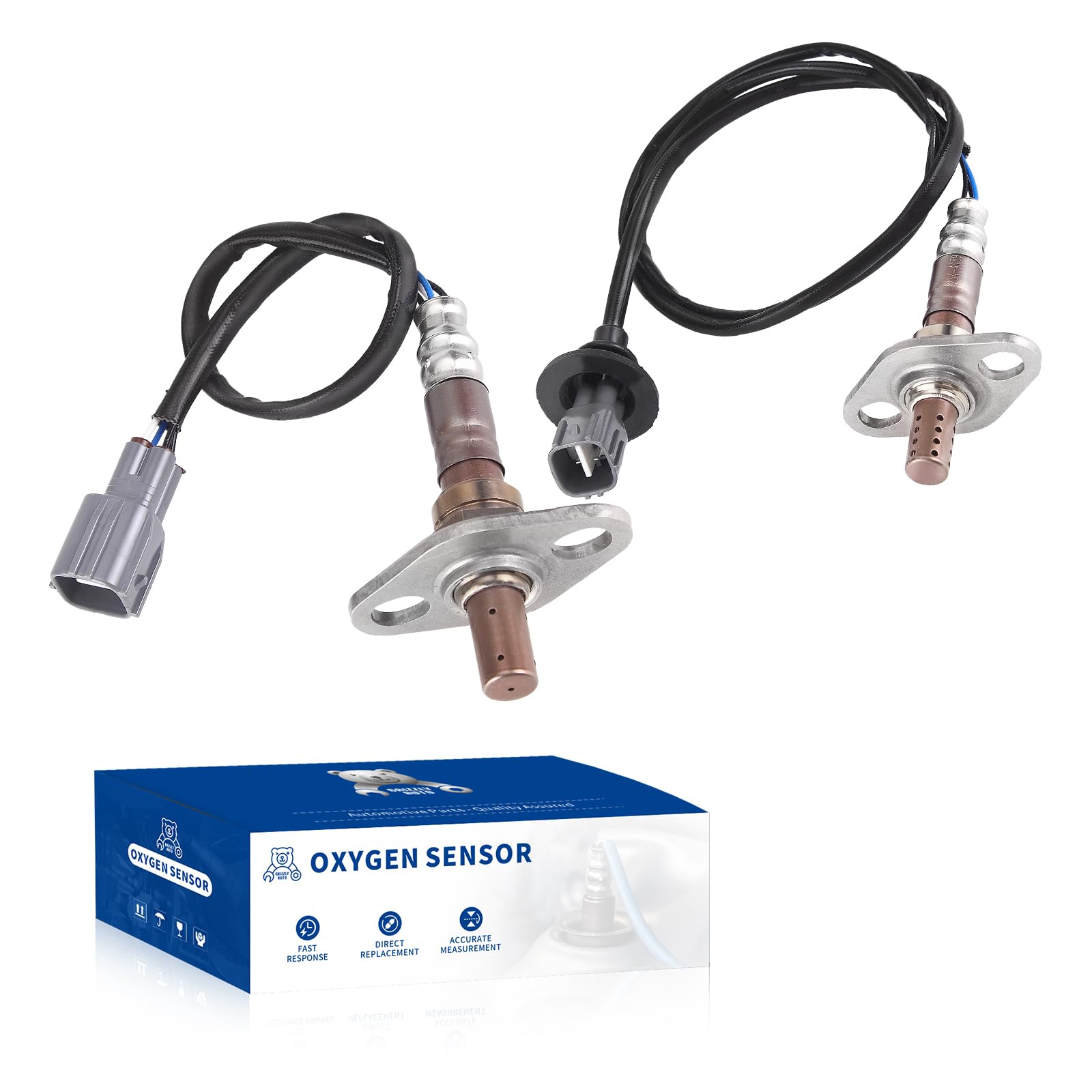 Photo 1 of O2 Oxygen Sensor Upstream and Downstream for Toyota Tacoma 2000 2001 2002 2003 2004 2.4L 2.7L 3.4L, O2 Sensor Replace ?234-9001 234-4189 2Pcs