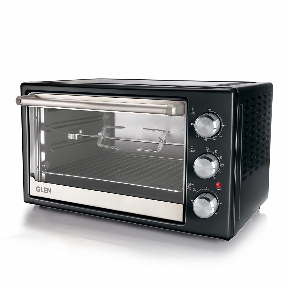 Glen Multi Function OTG (Oven Toaster Griller ) 42 Litre 2000 Watt with Rotisserie and Convection Fan, 90 Minutes Timer (5042 BLRC, Black)-image-23
