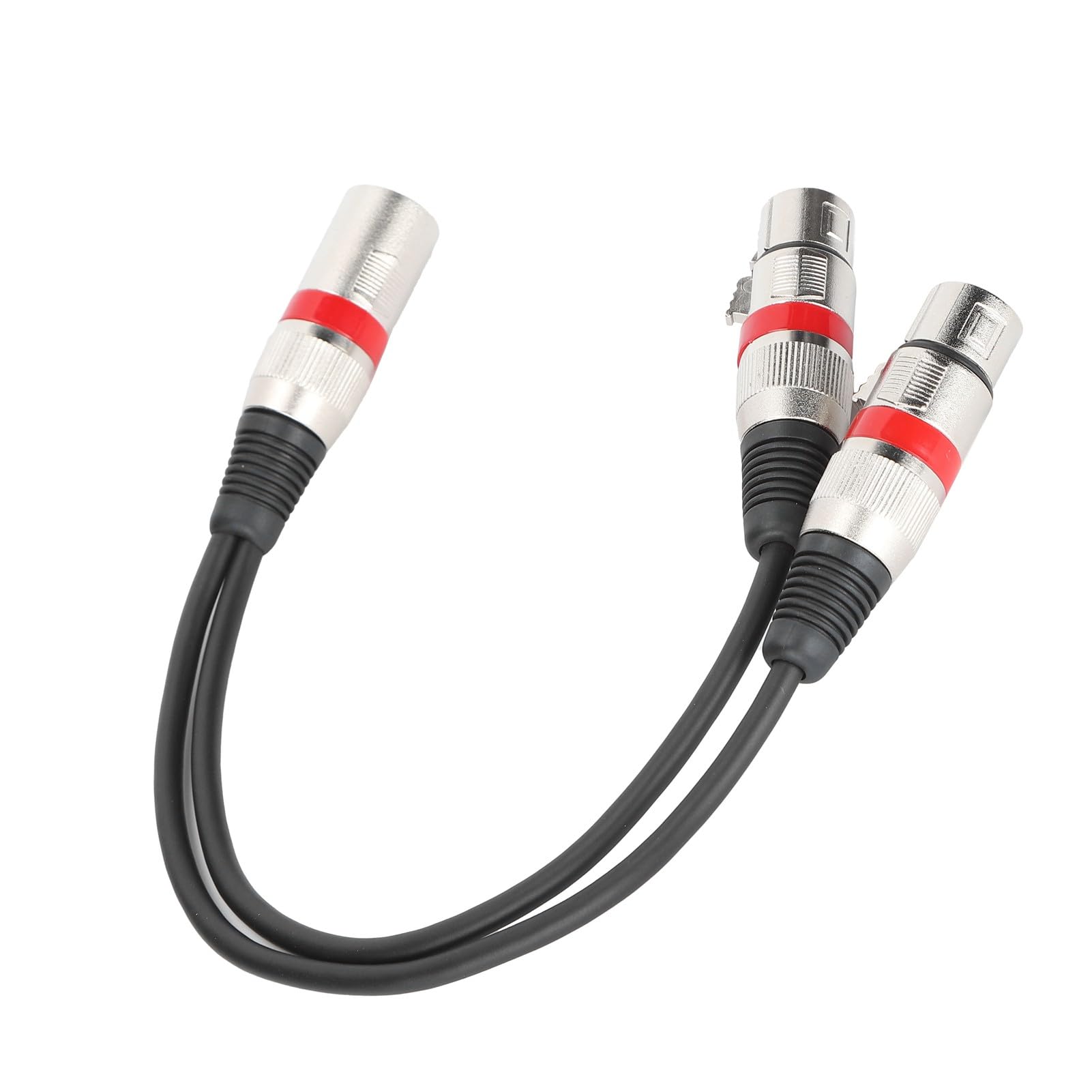 XLR Męski do Podwójnego XLR żeńskiego Kabel Y, 0,