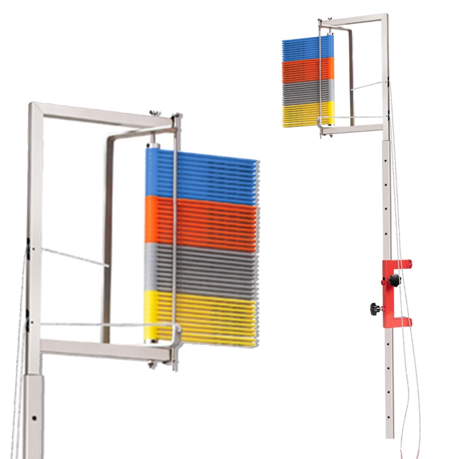 ARCVOX Wall Mount High Jump Training Equipment, Vertical Jump Challenger Core Training, Jumping Ability Tester for School, College, Club, Gym (Color : Colorful ABS, Size : Wall Mount)