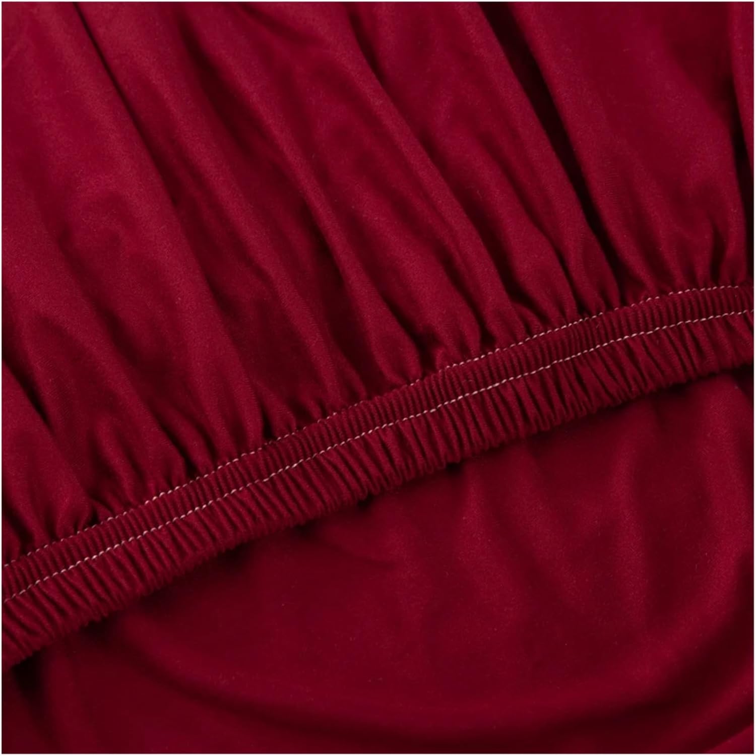 Wing Chair Slipcover Solid Colour Wing Chair Covers Stretch Wingback Armchair Cover with Seat Cushion Elastic Removable Sofa Couch Protector(Color 2)