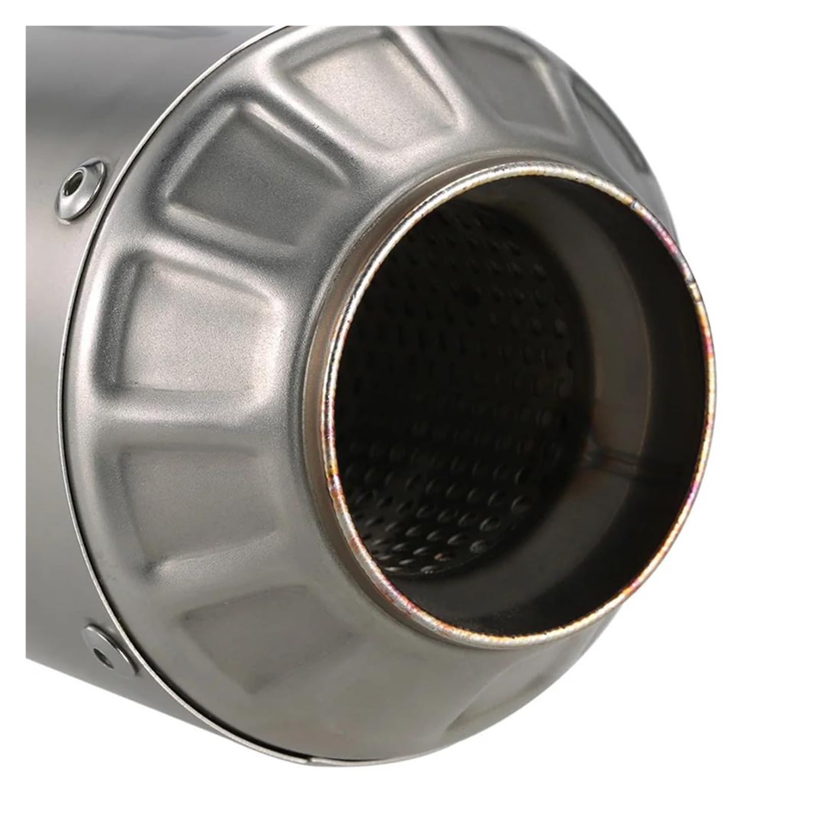 Silenziatore Per Tubo Di Scarico Moto In Acciaio Inossidabile Con Diametro Interno Ingresso Universale Da 51 Mm | Terminale Scarico Moto Scarico Moto Slip On