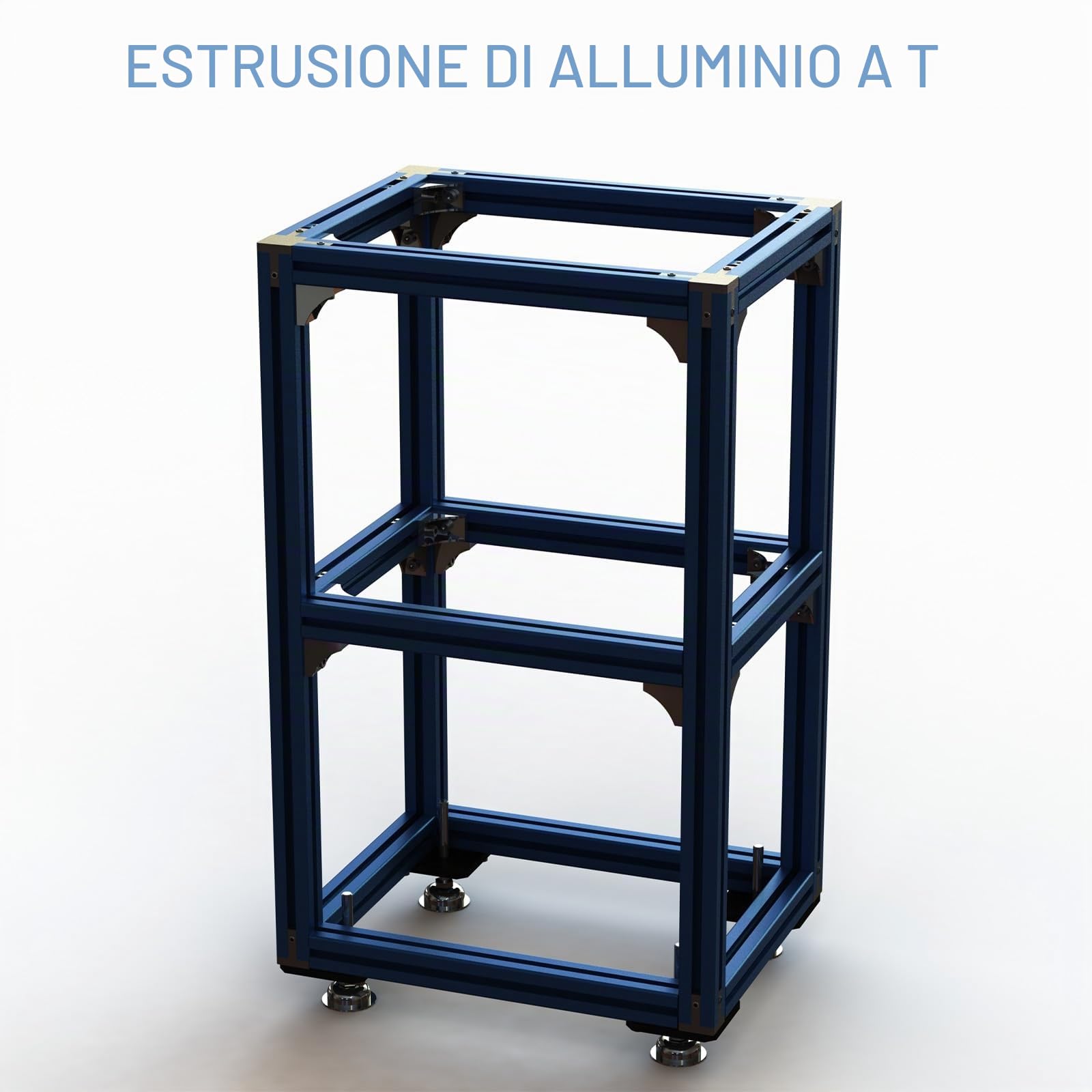 sourcing map 2 pezzi di estrusione in alluminio 4080, profilo lineare anodizzato standard europeo da 400 mm, per parti di stampante 3D CNC progetti fai da te, nero