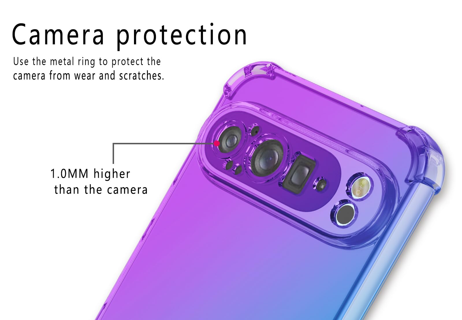 COMAKU Compatible with Google Pixel 9 Pro XL Case, Ultra Light Slim TPU Phone Cover with Shockproof Protection - Image 4