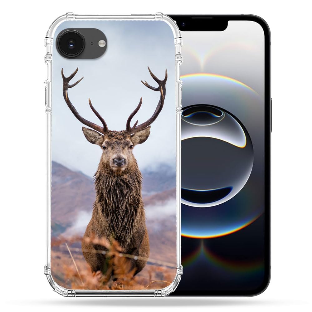 Coque iPhone 17e chasse chevreuil antichoc et robuste pour montagne - 4