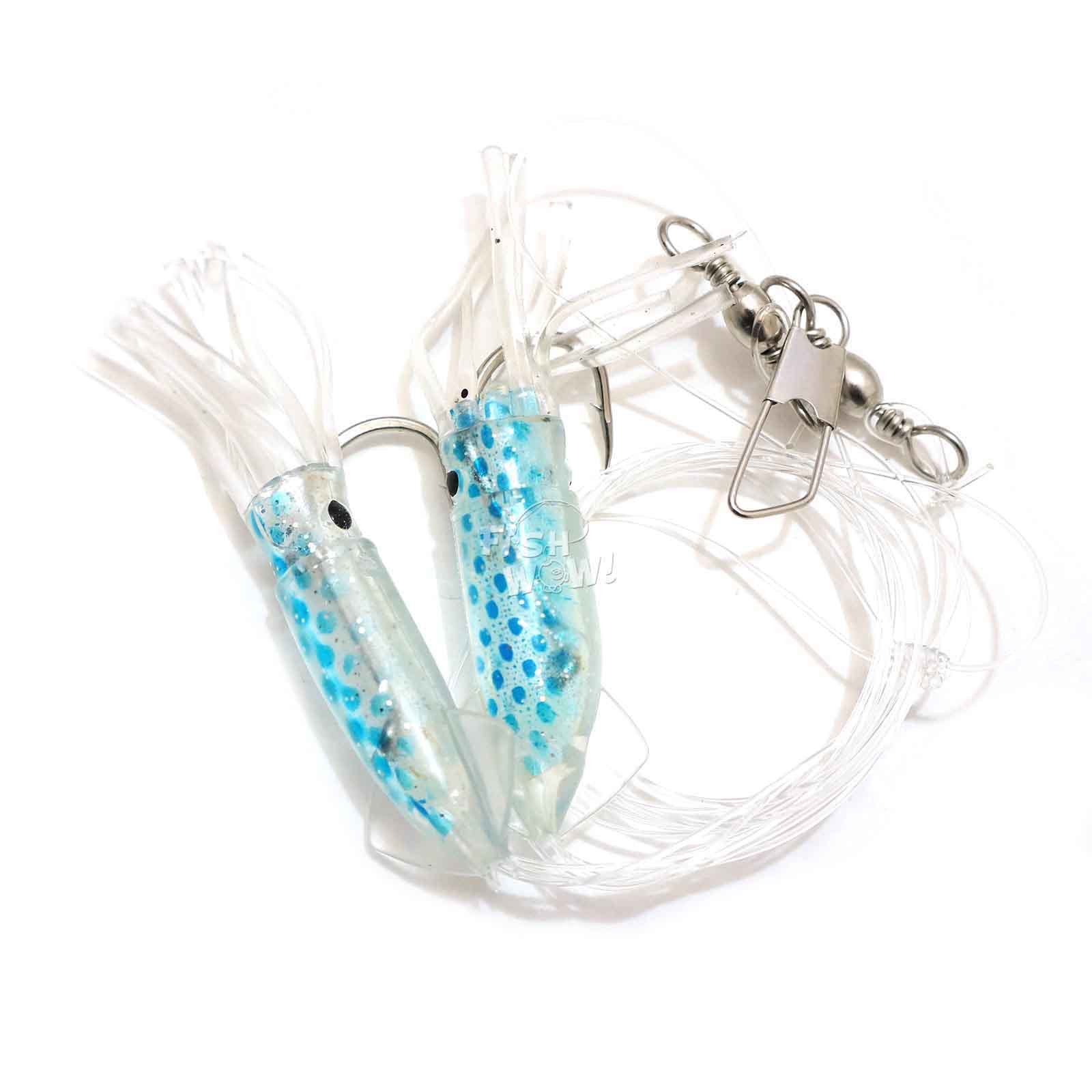 Amazon.com : 10 Packs - 3" Fishing Rock Cod Rig Twin Bulb Squids Rockfish Bait Soft Lure -5 Colors- Pink, Purple, Blue, Red/Black, Glow in The Dark : Sports & Outdoors Amazon.com : 10 Packs - 3" Fishing Rock Cod Rig Twin Bulb Squids Rockfish Bait Soft Lure -5 Colors- Pink, Purple, Blue, Red/Black, Glow in The Dark : Sports & Outdoors