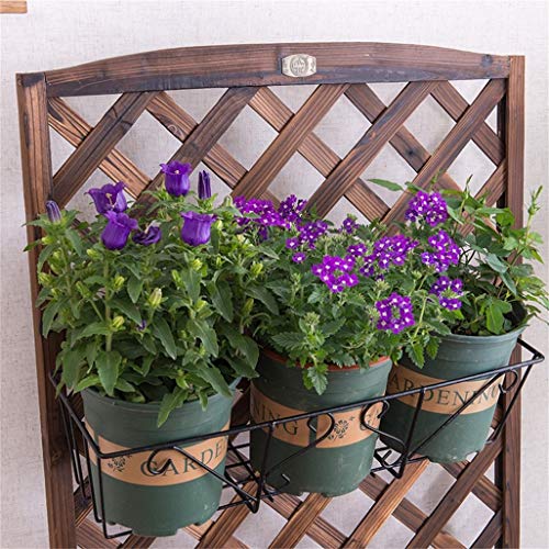 Supports à fleurs étagère en bois pour libérer l'espace au sol