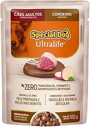 Ração Úmida Special Dog Ultralife para Cães Adulto Sabor Cordeiro 100g