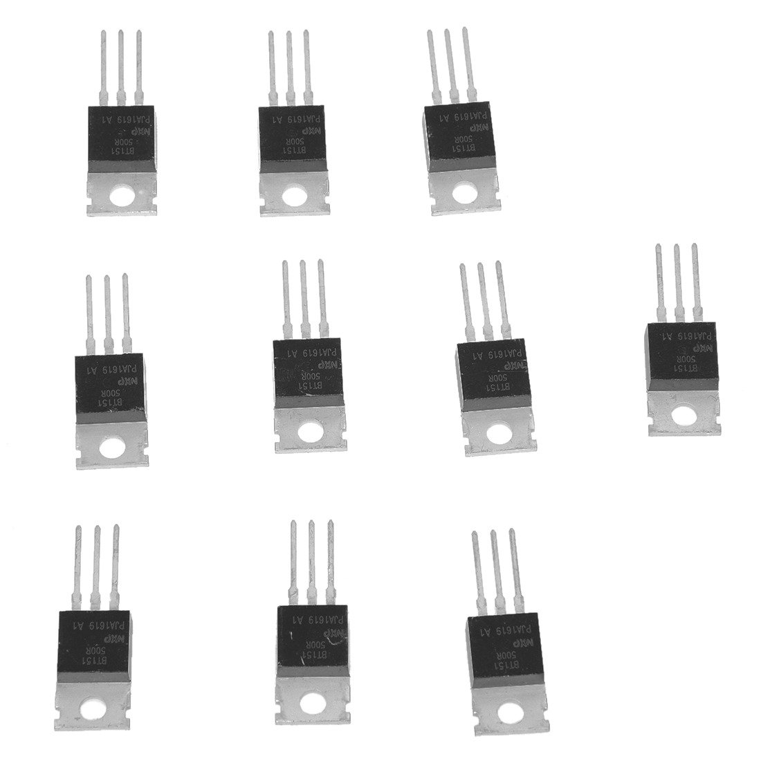 10X Tiristori BT151-500R 500V 12A - Controllo Motori, Illuminazione, SOT78