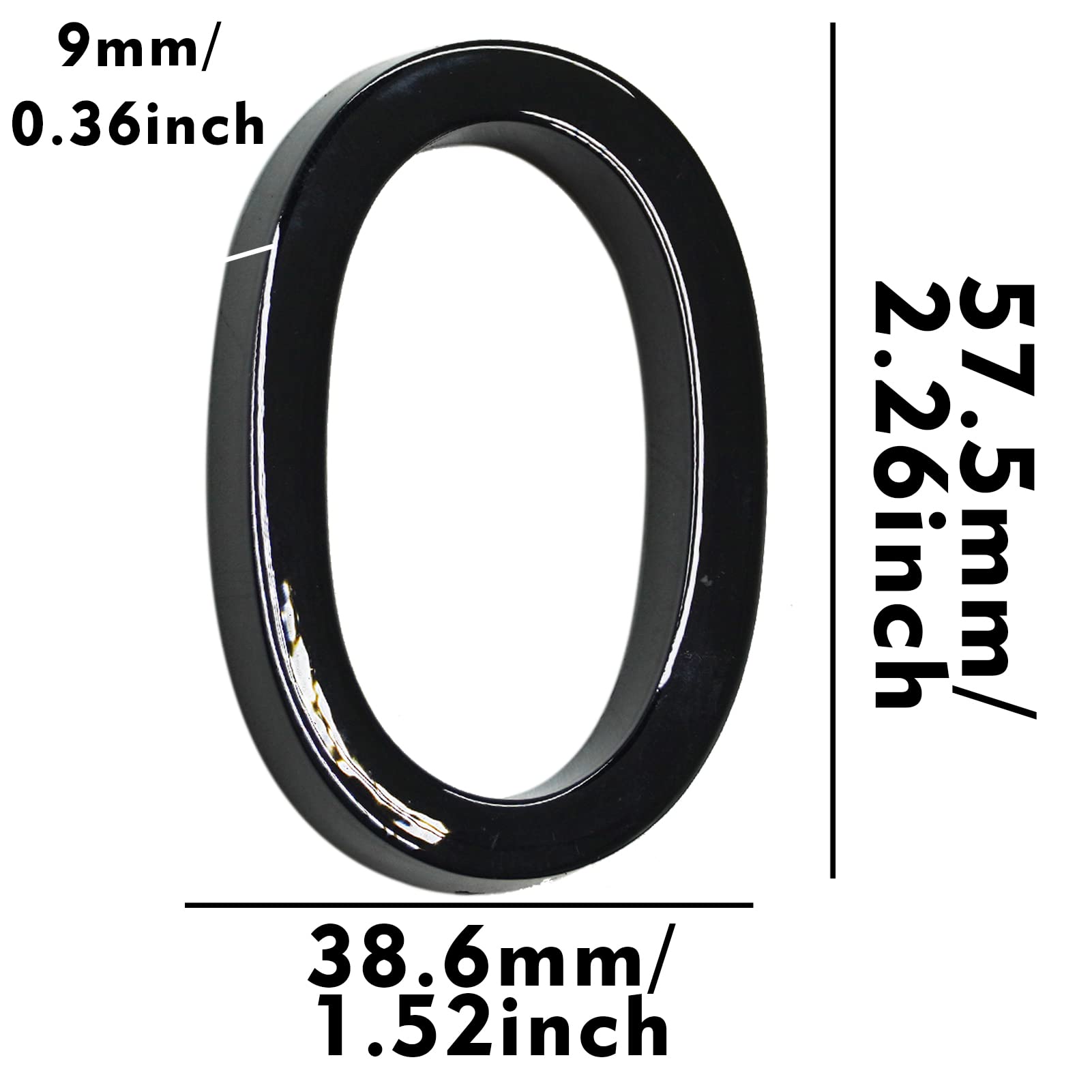 Numéros De Maison En Métal De 6,3 Cm, Lettres Et Chiffres Pour Panneaux Extérieurs – Lettres En Métal Pour Porte De Jardin, Boîte Aux Lettres, Décoration (lettre C