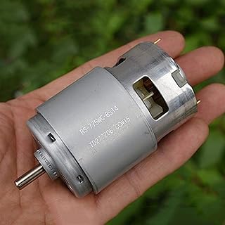 Power Science 12V 14.4V 18V High Speed Power Large Torque Garden Tool Electric Drill Motor, 300W RS-775WC DC Motor, Engine Projects (Size : RS 775WC 8514 18V)