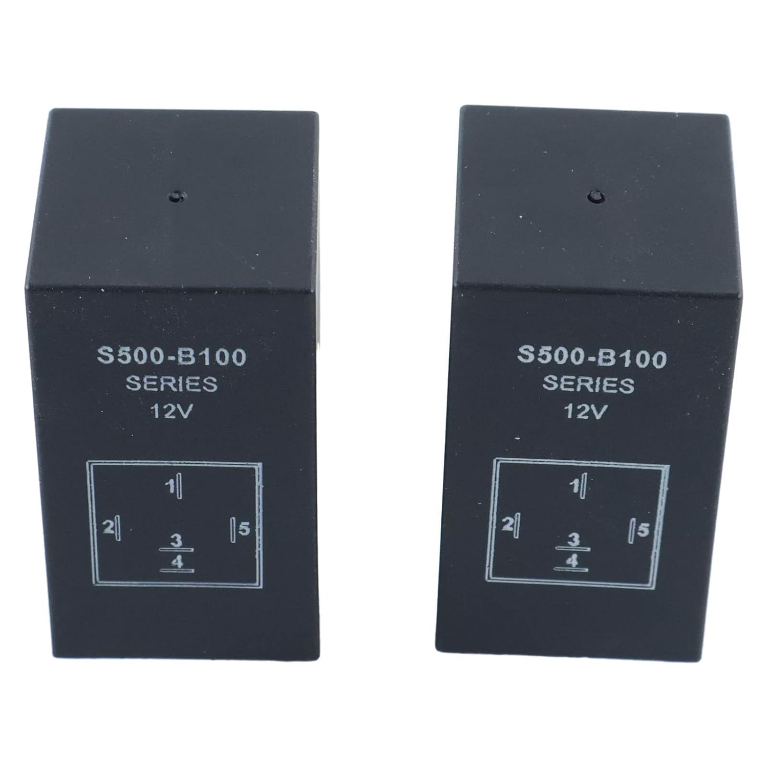 2X Glow Plug Relay Modules AM100819 AM138537 S500-B100 Compatible with John Deere 4X2 4X4 6X4 755 855 F735 F915 F925 F935 XUV Gators 655 755 756 855 856 Compact Tractors