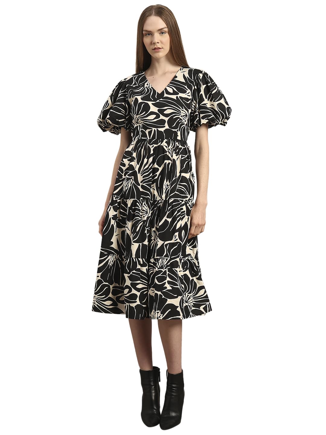 vero moda Midi Modern Dress for Women-picture-30