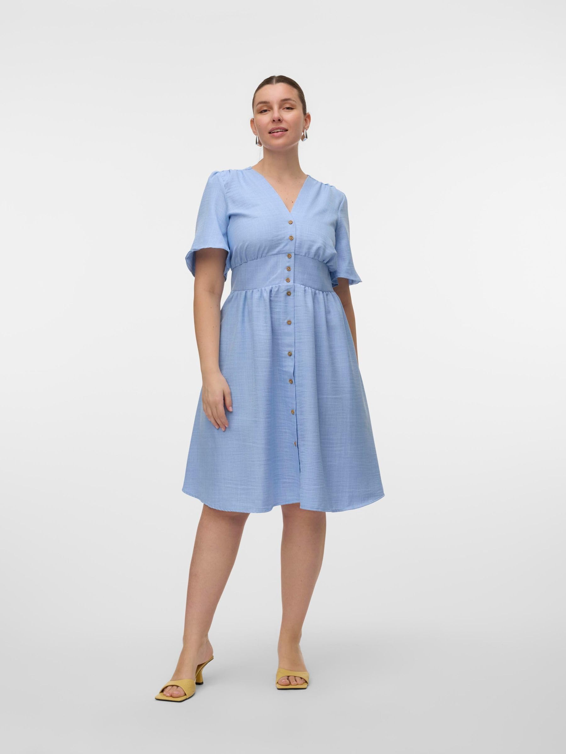 VERO MODA Female Kleid VMMELANEY Midikleid | Dress