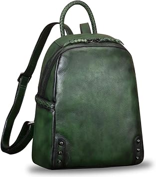 Amazon.com: Genuine Leather Backpack 