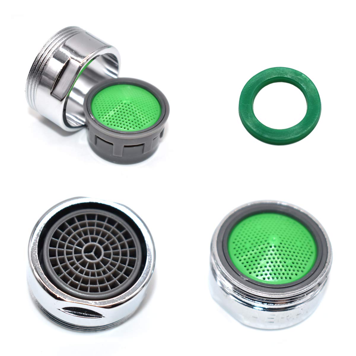 4 Pcs Mousseur Robinet M24 Filtre De Robinet En Acier Inoxydable Aerateur De Robinet Filtre De Robinet De Salle De Bain De Cuisine 98495145