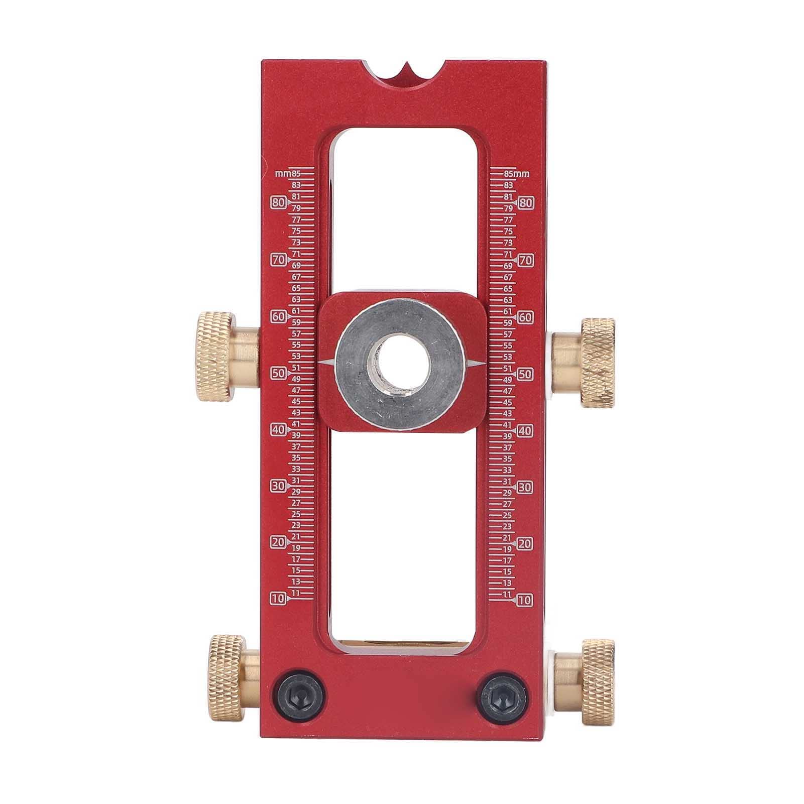 6 Uds Carpintería Agujero de Bolsillo Tornillo Jig Taladro Cama Gabinete Tornillo Perforador Localizador