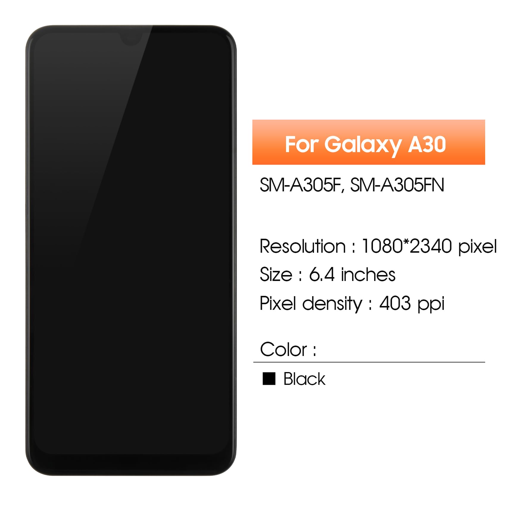 Galaxy　A30 Samsung Galaxy A30 6.4 64GB/4GB International Unlocked