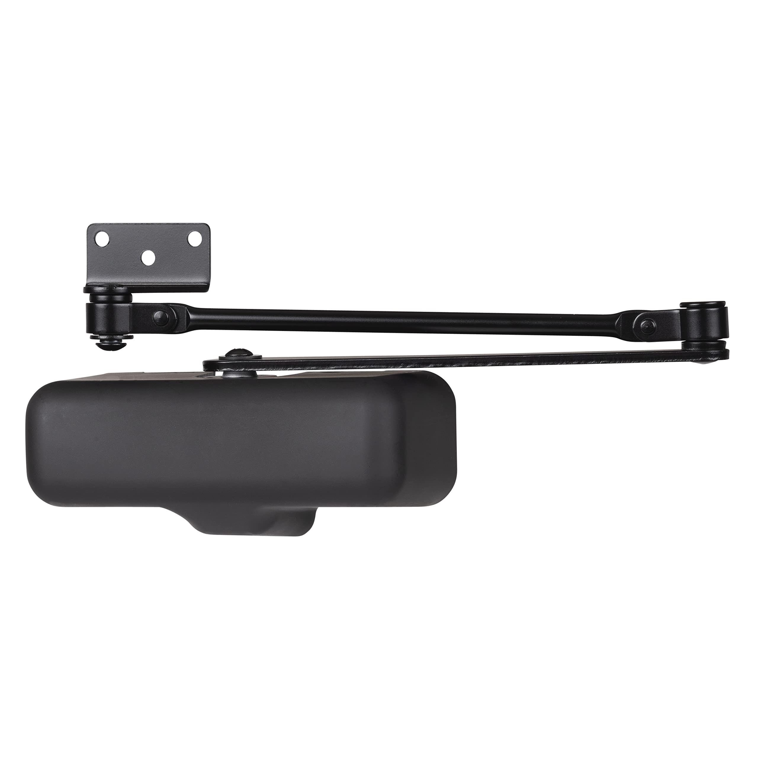 BRINKS Commercial Light Duty Residential Door Closer, Matte Black