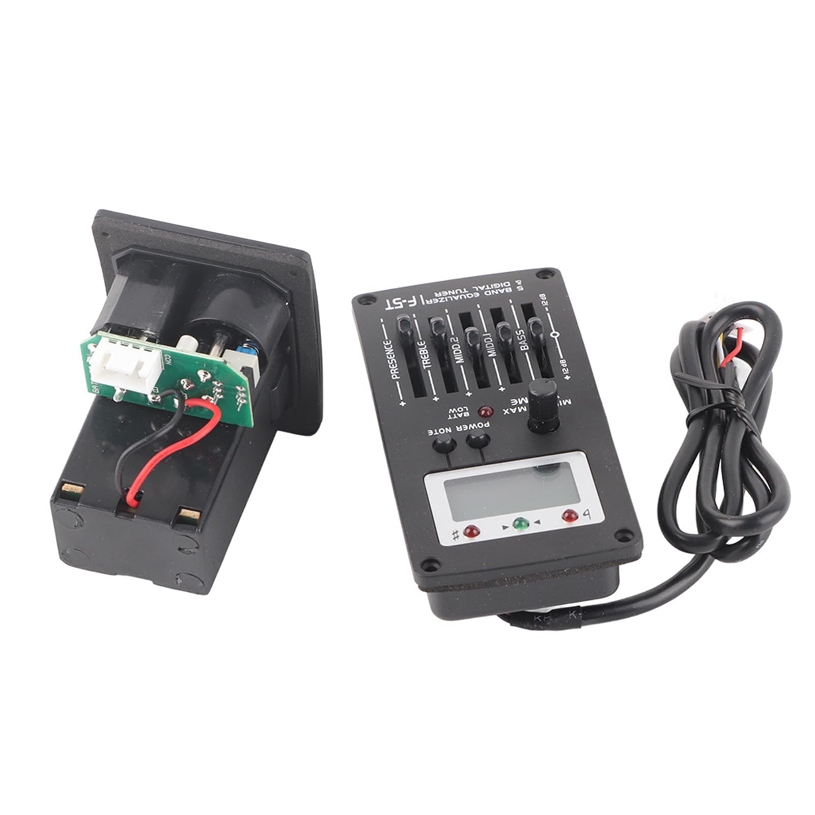 Guitar 5 Band Eq Equalizer Pickup tuner acoustic instrument accessory kit f 5t 5 bande eq equcizer améliore la qualité sonore pour les performances en direct et les