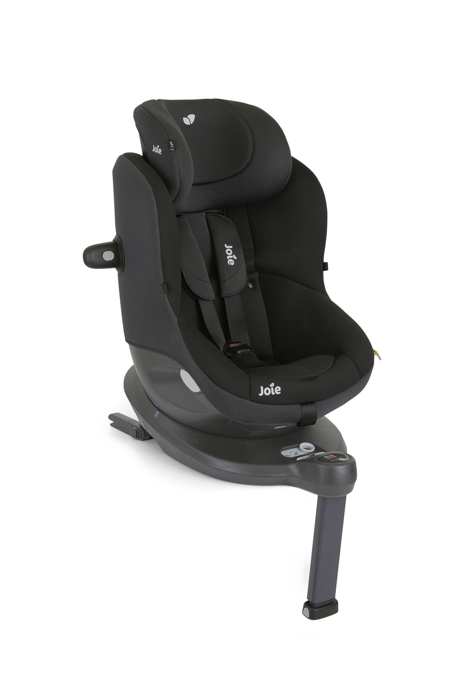Joie i-Spin™ 360 seggiolino auto R129 i-Size, ISOFIX, rotazione a 360°, protezione dagli impatti laterali – dalla nascita ai 4 anni (40–105 cm), shale