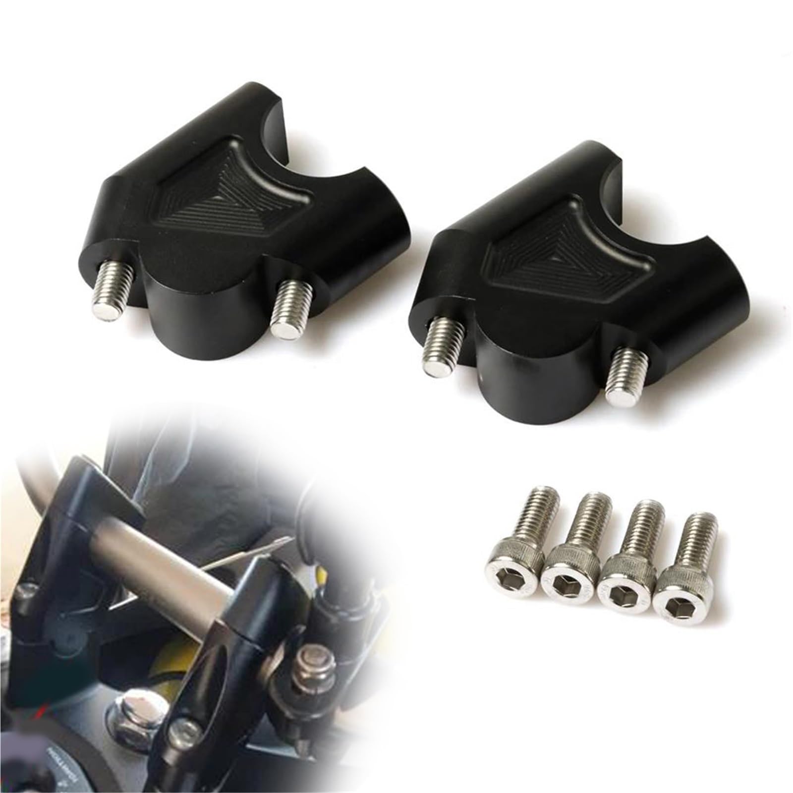 Rehausseur de guidon Benelli TRK502 TRK502X Leoncino 500 pince de guidon moto extensible